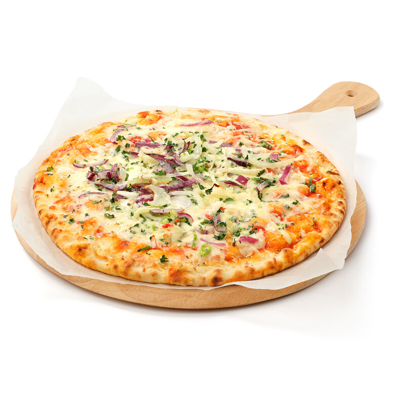 Een afbeelding van AH Verse pizza cheese onion