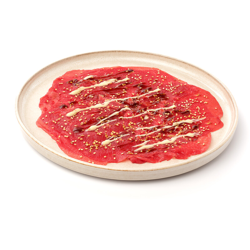 Een afbeelding van AH Greenfields Carpaccio teriyaki