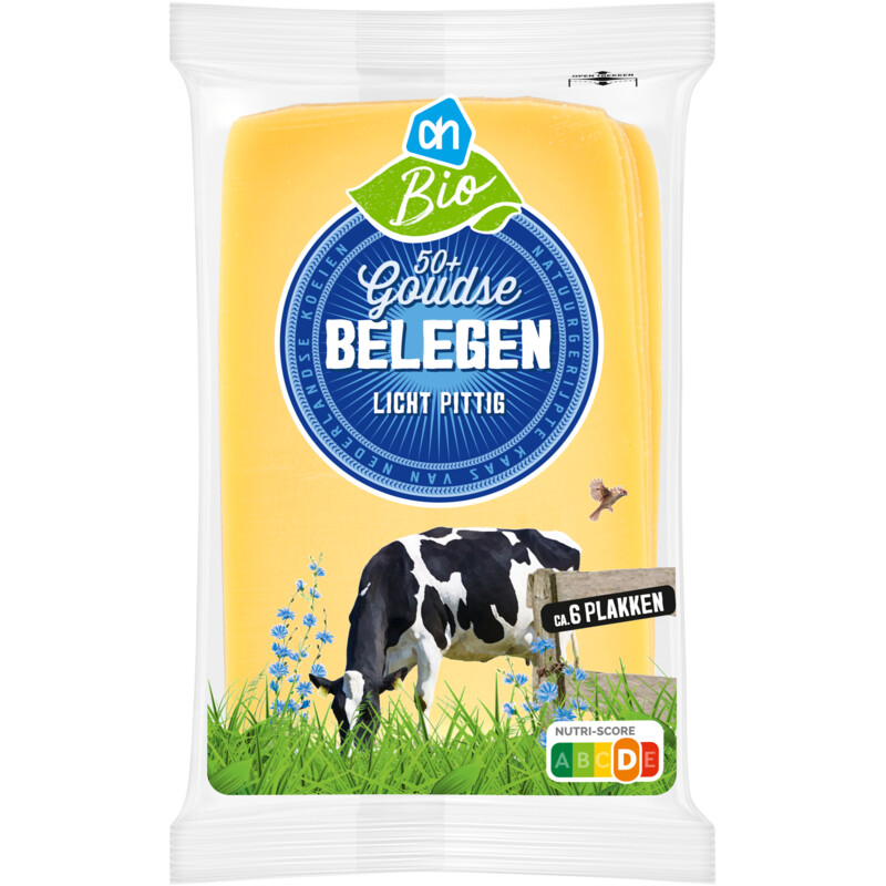 Een afbeelding van AH Biologisch Belegen 50+ plakken