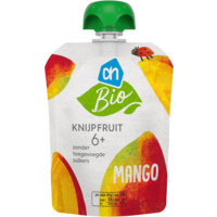 AH Biologisch Knijpfruit mango 6+