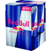 Een afbeelding van Red Bull Energy drink 4-pack bel