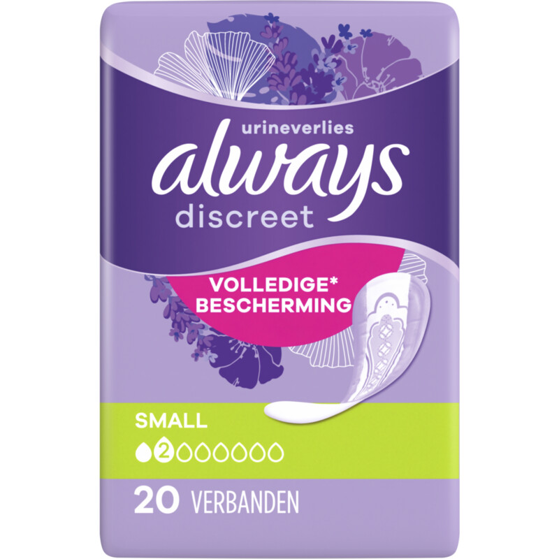 Een afbeelding van Always Discreet verband voor urineverlies