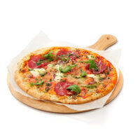 Een afbeelding van AH Verse pizza salami pesto