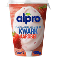 Afbeelding van Alpro Plantaardige variatie op kwark aardbei