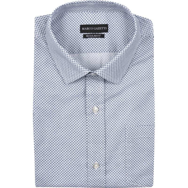 Een afbeelding van Marco Gazetti Overhemd wit XXL