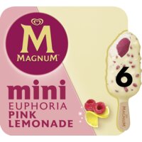Een afbeelding van Magnum Mini euphoria pink lemonade