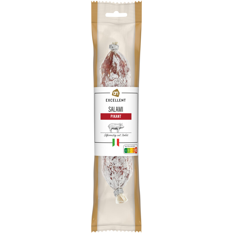 Een afbeelding van AH Excellent Salami pikant