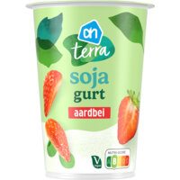 Een afbeelding van AH Terra Plantaardige soja gurt aardbei