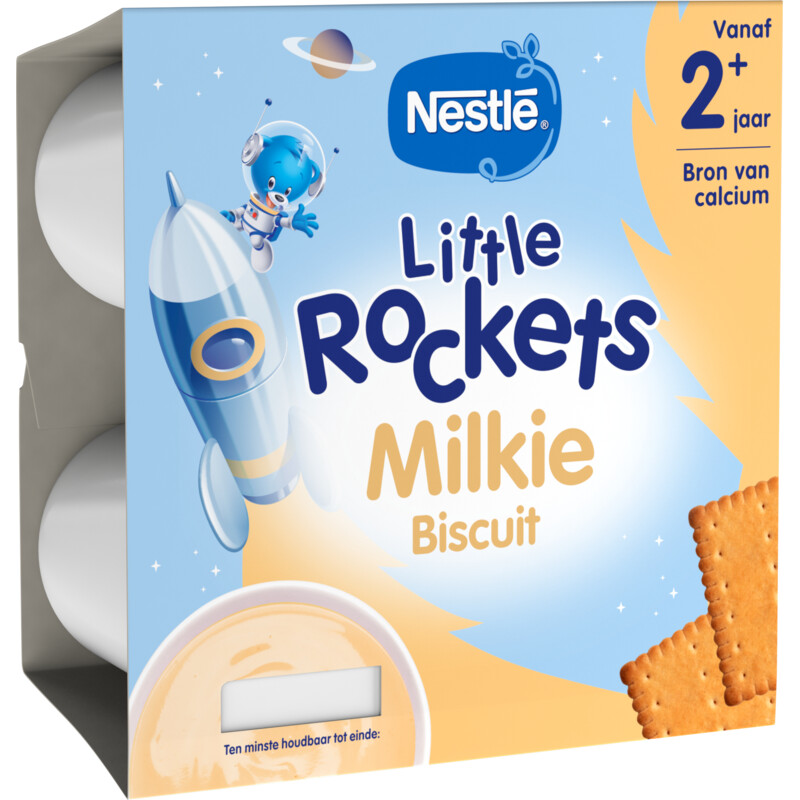 Een afbeelding van Nestlé Little rockets milkie biscuit 2+ jaar
