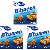 Een afbeelding van Hero B'tween Melkchocolade 3-pack