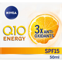 Een afbeelding van Nivea Q10 plus C energy dagcrème SPF 15