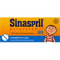 Een afbeelding van Sinaspril Paracetamol 120 mg