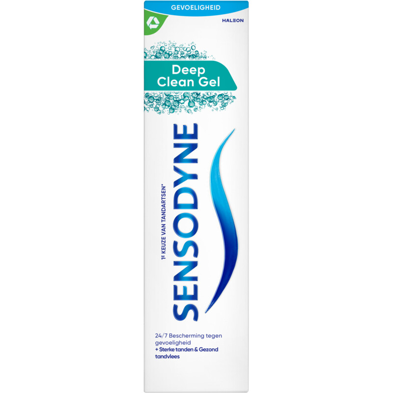 Een afbeelding van Sensodyne Deep clean gel tandpasta