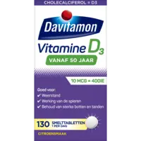 Davitamon Vitamine D 50+ citroensmaak