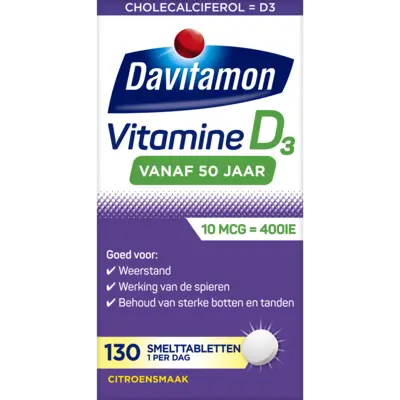 pdp-image-Davitamon Vitamine D 50+ citroensmaak