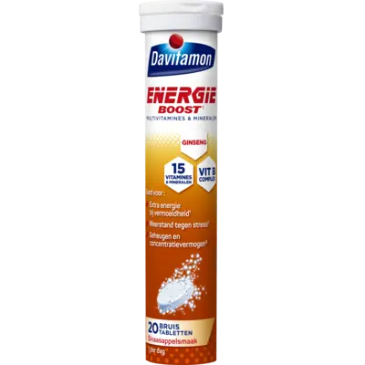 pdp-image-Davitamon Energie boost ginseng bruistabletten