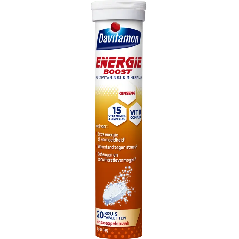Energie boost ginseng bruistabletten