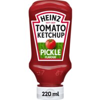 Een afbeelding van Heinz Tomato ketchup pickle flavour