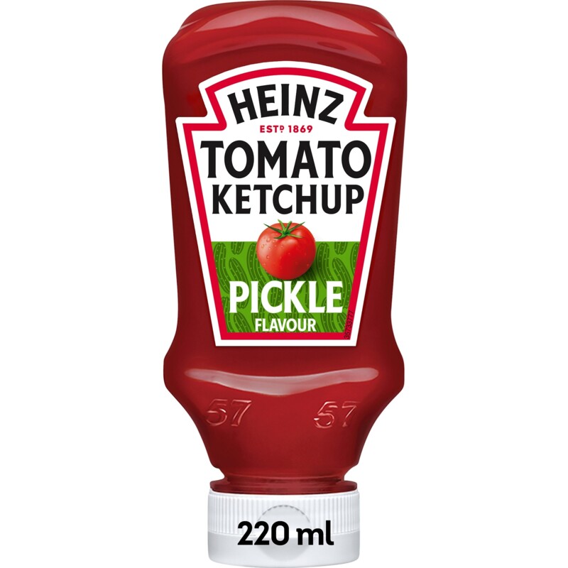 Een afbeelding van Heinz Tomato ketchup pickle flavour