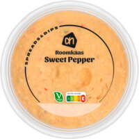 Een afbeelding van AH Roomkaas met sweetpepper