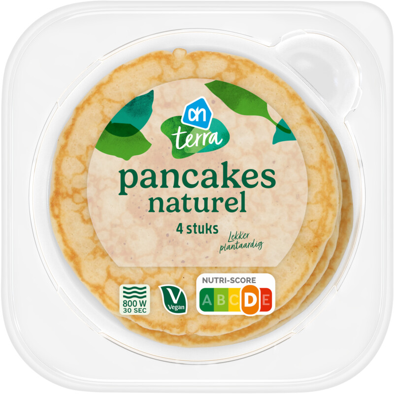 Een afbeelding van AH Terra Plantaardig pancakes naturel