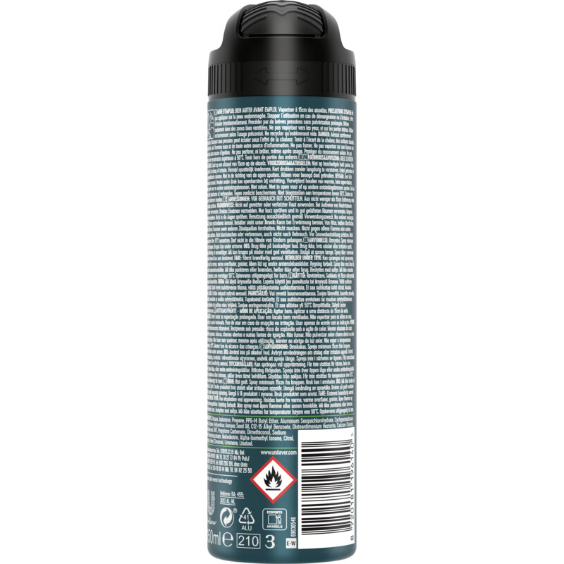 Een afbeelding van Rexona Men dry quantum anti-transpirant spray