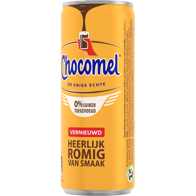 Een afbeelding van Chocomel 0% suiker toegevoegd