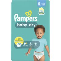 Een afbeelding van Pampers Baby dry luiers maat 5