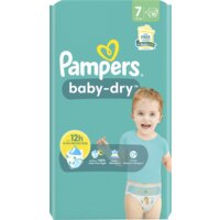 Een afbeelding van Pampers Baby dry luiers maat 7