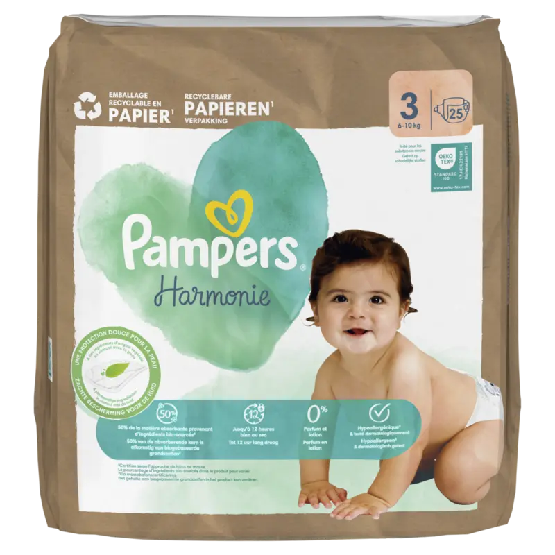 Harmonie Luiers Maat 3, 26 Luiers