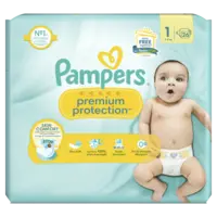 Pampers Premium protection luiers maat 1