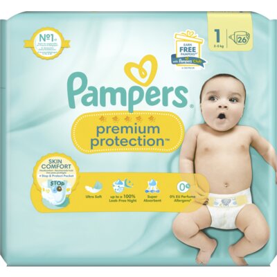 Size 1 2025 pampers premium