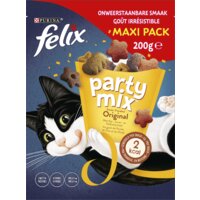 Een afbeelding van Felix Party mix original kattensnack maxi