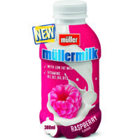 Een afbeelding van Müller Müllermilk framboossmaak