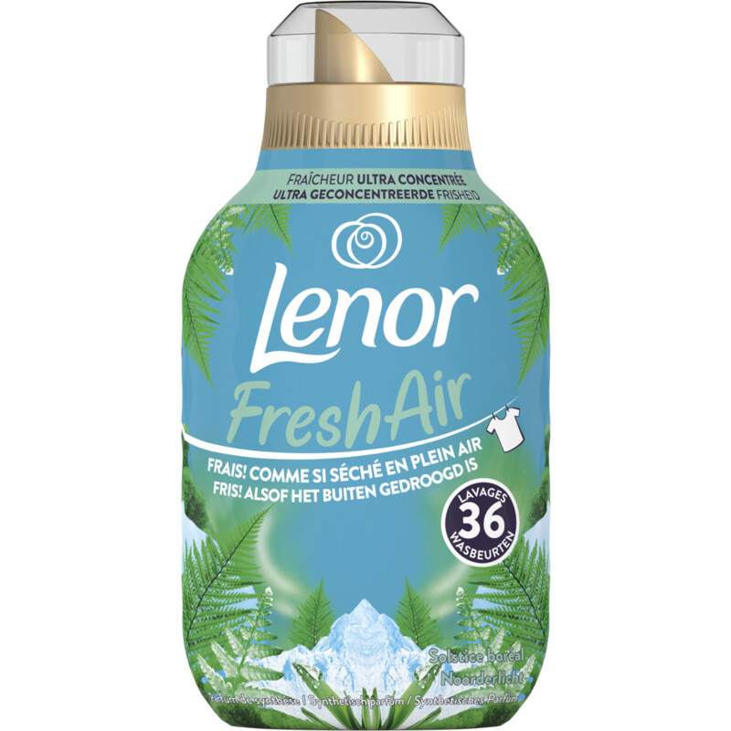 Een afbeelding van Lenor Fresh air wasverzachter noorderlicht