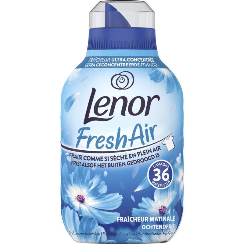 Een afbeelding van Lenor Fresh air wasverzachter ochtendfris