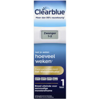 Een afbeelding van Clearblue Indicator zwangerschapstest