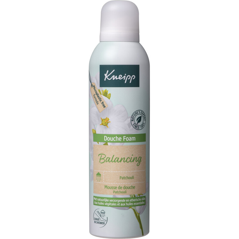 Een afbeelding van Kneipp Douche foam balancing patchouli