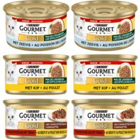 Een afbeelding van Gourmet Gold kattenvoer voordeelpakket