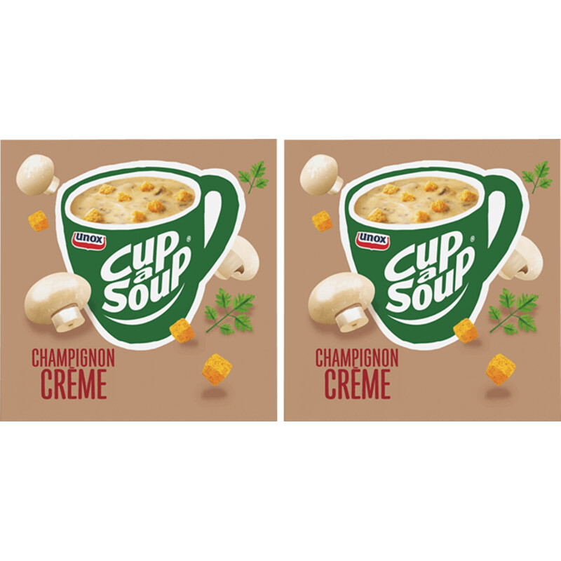 Een afbeelding van Unox Cup a Soup Champignon 20-pack
