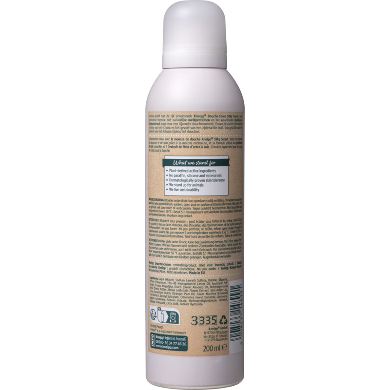 Een afbeelding van Kneipp Douche foam silky secret