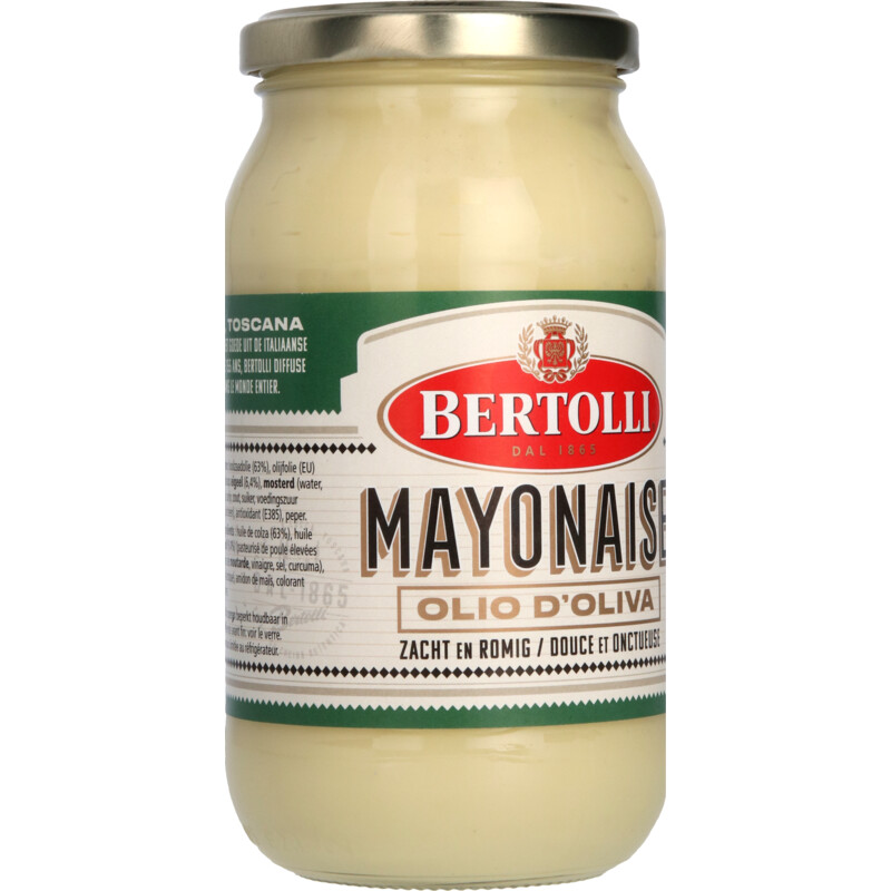 Een afbeelding van Bertolli Mayonaise olio d'oliva bel