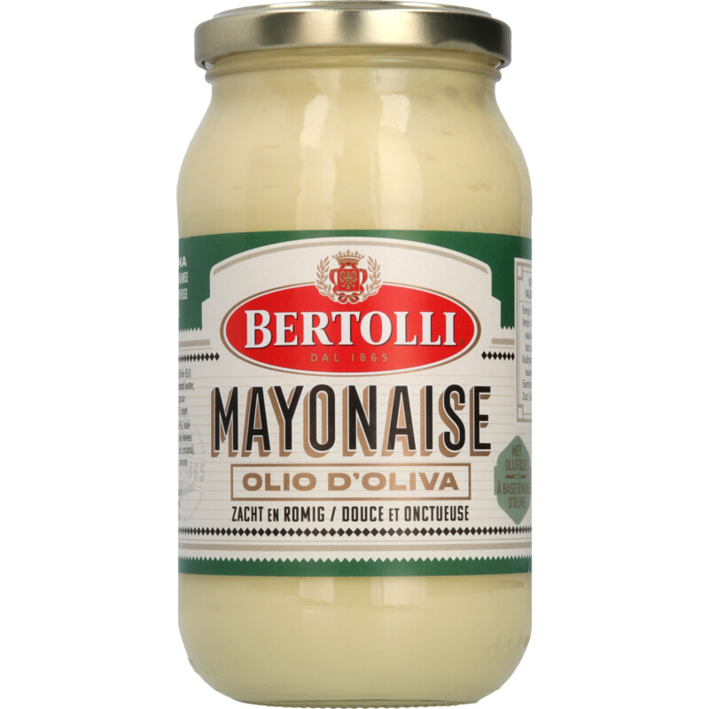 BERTOLLI Mayonnaise huile d'olive  09/2025