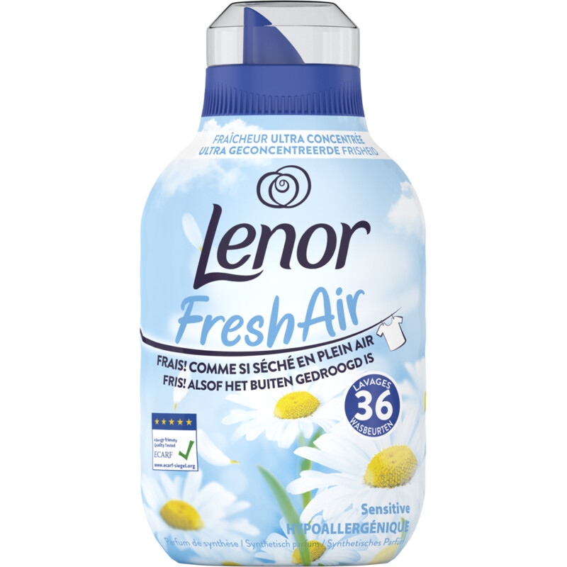 Een afbeelding van Lenor Fresh air wasverzachter sensitive