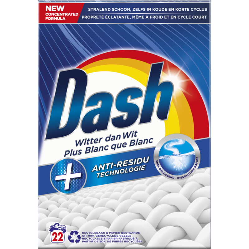 Een afbeelding van Dash Poeder Regular BEL