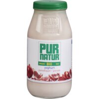 Een afbeelding van Pur Natur Bio yoghurt granaatappel