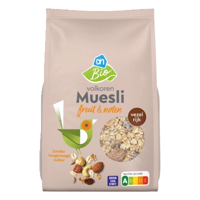 pdp-image-AH Biologisch Volkoren muesli fruit & noten