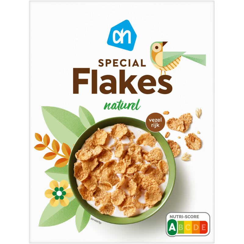 Een afbeelding van AH Special flakes naturel