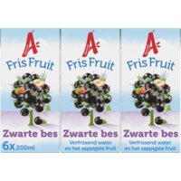 Een afbeelding van Appelsientje Fris fruit zwarte bes 6-pack