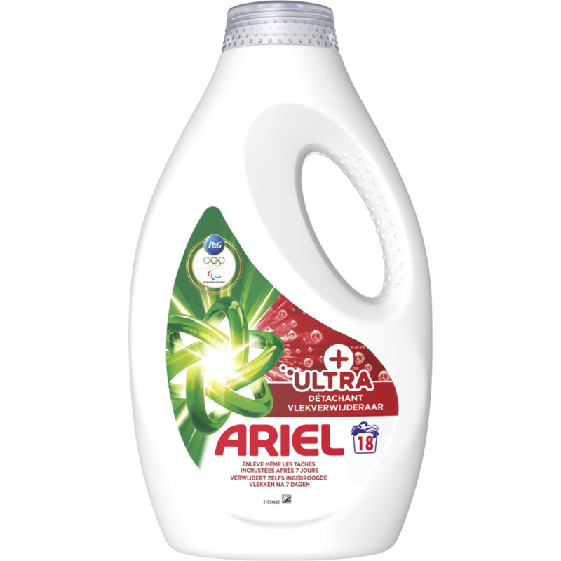 Een afbeelding van Ariel Ultra+ vlekverwijderaar wasmiddel